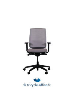Tricycle Office Mobilier Bureau Occasion Fauteuil Steelcase Reply Air Gris (2)