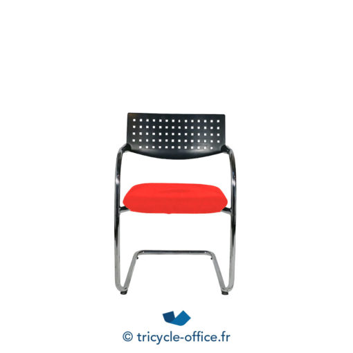 Tricycle Office Mobilier Bureau Occasion Chaise De Reunion Vis A Vis Vitra Rouge