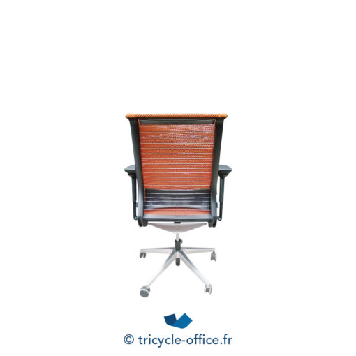 Tricycle Office Mobilier Bureau Occasion Fauteuil De Bureau STEELCASE Think Orange Et Noir (1)