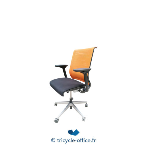 Tricycle Office Mobilier Bureau Occasion Fauteuil De Bureau STEELCASE Think Orange Et Noir (2)