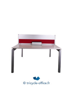 Tricycle Office Mobilier Bureau Occasion Bench De 2 Séparateur Amovible Steelcase 2