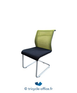 Tricycle-Office-mobilier-bureau-occasion-Chaise-visiteur-STEELCASE-Think-verte-et-noire (2)