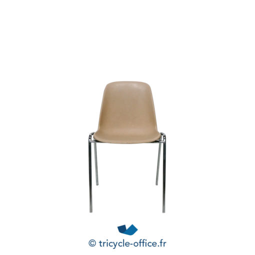 Tricycle Office Mobilier Bureau Occasion Chaise Coque Beige 1