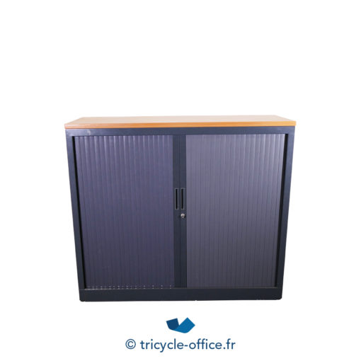 Tricycle Office Mobilier Bureau Armoire Basse Anthracite (2)