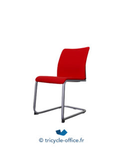 Tricycle Office Mobilier Bureau Occasion Chaises Visiteur Lets Be Steelcase Rouge (1)