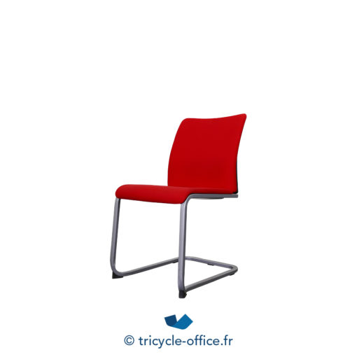 Tricycle Office Mobilier Bureau Occasion Chaises Visiteur Lets Be Steelcase Rouge (1)