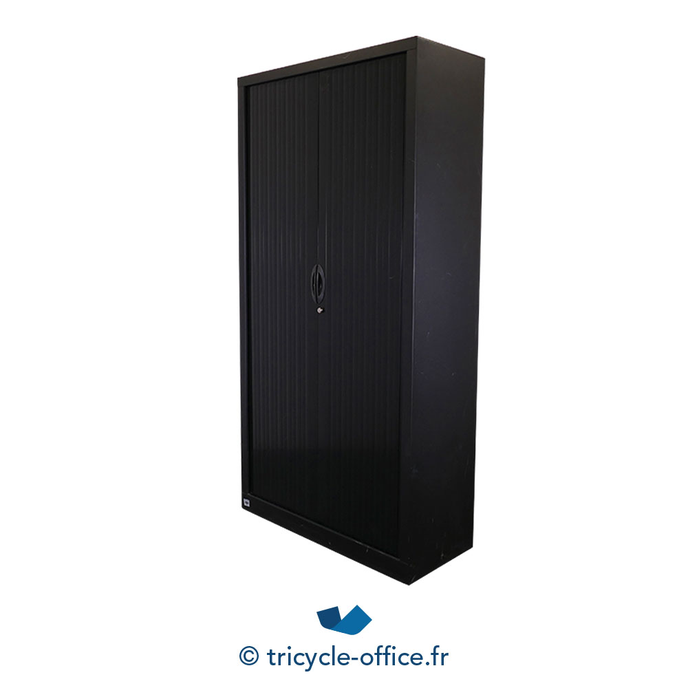 Armoire haute noire - Occasion - Tricycle Office