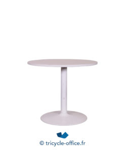 Tricycle Office Mobilier Bureau Occasion Table Ronde Blanche Cider (1)