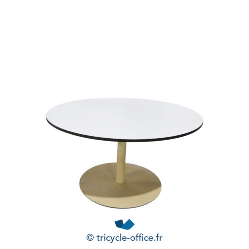 Tricycle Office Mobilier Bureau Occasion Petite Table Blanche (2)