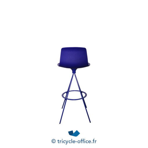 Tricycle Office Mobilier Bureau Occasion Tabourets Colores Lottus Spin Enea Bleu (3)