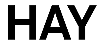 HAY Logo design