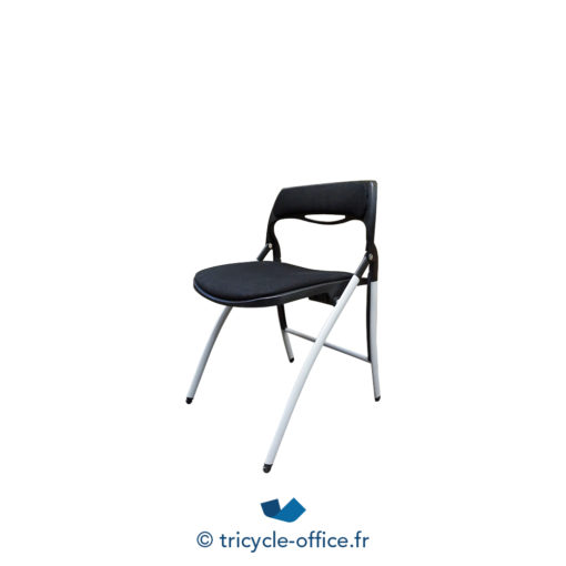 Tricycle Office Mobilier Bureau Occasion Chaises Pliantes Confortables Noir(3)