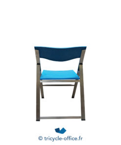 Tricycle Office Mobilier Bureau Occasion Chaises Pliantes Design Bleu (4)