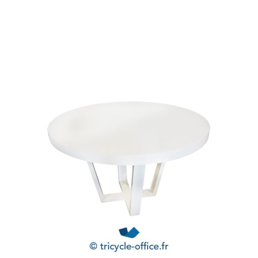 Tricycle Office Mobilier Bureau Occasion Table Ronde Peid En Croix