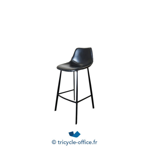 Tricycle Office Mobilier Bureau Occasion Tabouret Haut Cuir Synthetique Dutchbone (3)