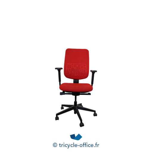 Tricycle Office Mobilier Bureau Occasion Fauteuil De Bureau Reply Steelcase Rouge (2)
