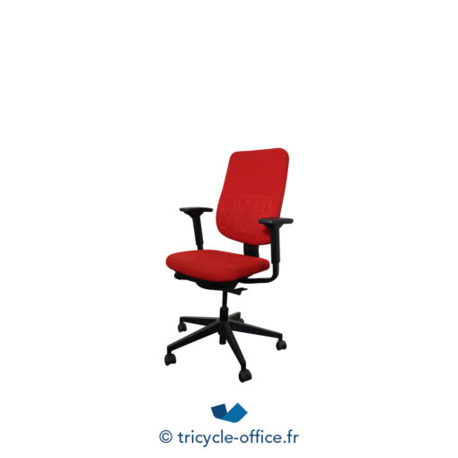 Tricycle Office Mobilier Bureau Occasion Fauteuil De Bureau Reply Steelcase Rouge (3)