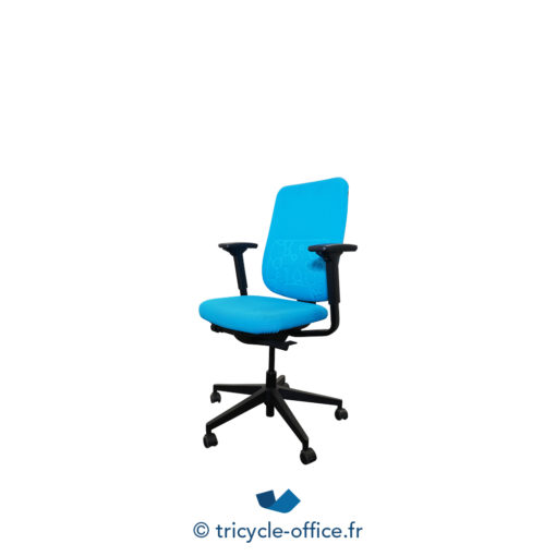 Tricycle Office Mobilier Bureau Occasion Fauteuil De Bureau Reply Steelcase Bleu Ciel (2)