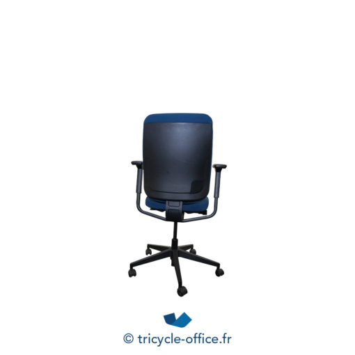Tricycle Office Mobilier Bureau Occasion Fauteuil De Bureau Reply Steelcase Bleu Marine (1)