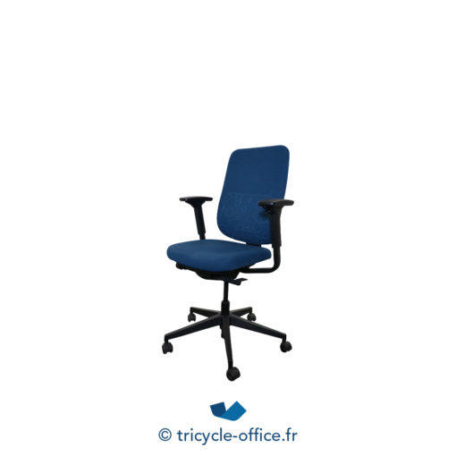 Tricycle Office Mobilier Bureau Occasion Fauteuil De Bureau Reply Steelcase Bleu Marine (3)