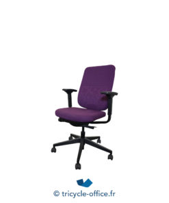 Tricycle Office Mobilier Bureau Occasion Fauteuil De Bureau Reply Steelcase Violet (2)