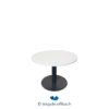Tricycle Office Mobilier Bureau Table Ronde 100 Cm Anthracite Blanc (