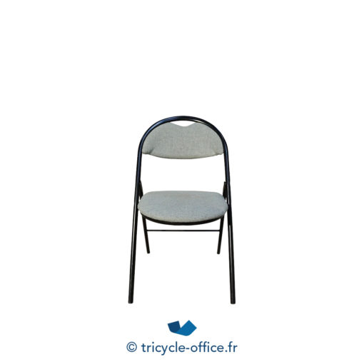 Tricycle Office Mobilier Bureau Occasion Chaise Pliante Grise (3)