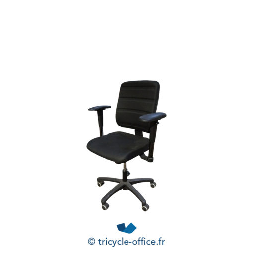 Tricycle Office Mobilier Bureau Occasion Fauteuil De Bureaau Noir (1)