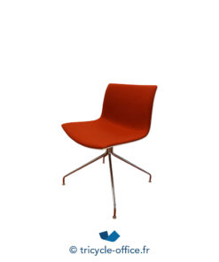 Tricycle Office Mobilier Visiteur Arper Rouge 2