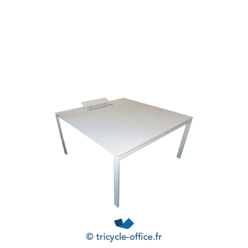 Tricycle Office Mobilier Bureau Table De Blanche 140 X 140 Cm (1)