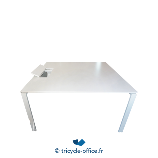 Tricycle Office Mobilier Bureau Table De Blanche 140 X 140 Cm (1