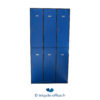Tricycle Office Mobilier Bureau Occasion Vestiaires 6 Cases Bleu (1)