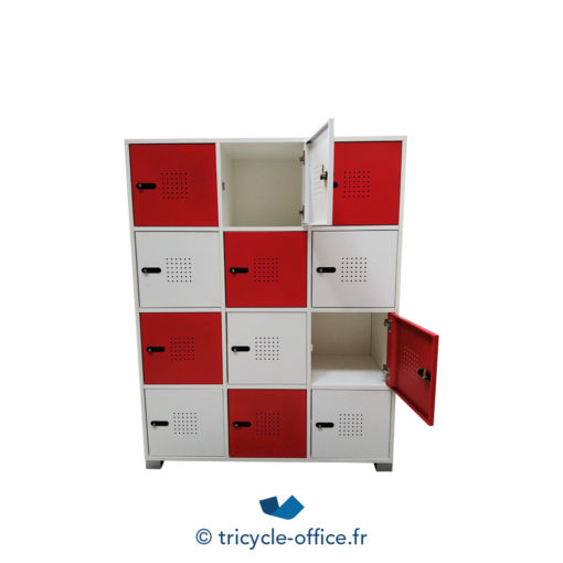 Tricycle Office Mobilier Bureau Occasion Casier EOL 12 Cases (2)