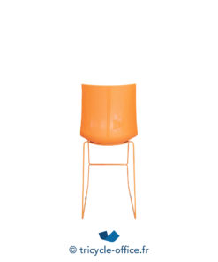 Tricycle Office Chaise Haute PEDRALI Modèle Tweet Orange (3)