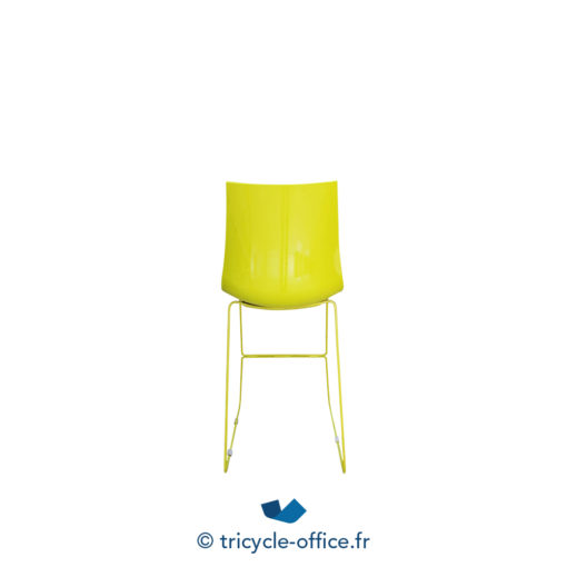 Tricycle Office Chaise Haute PEDRALI Modèle Tweet Vert (3)