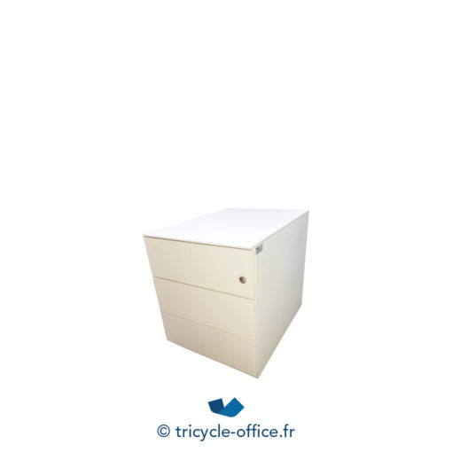 Tricycle Office Mobilier Bureau Occasion Caisson 3 Tiroirs (1)
