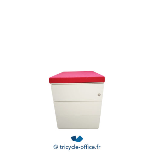 Tricycle Office Mobilier Bureau Occasion Caisson 3 Tiroirs (2)