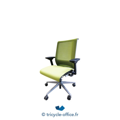 Tricycle Office Fauteuil De Bureau STEELCASE Modèle Think Vert (2)