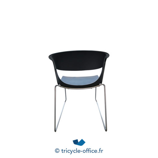 Tricycle Office Chaise Visiteur Anthracite Style KASTEL (2)