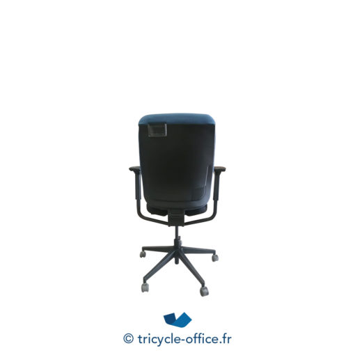 Tricycle Office Mobilier Bureau Occasion Fauteuil De Bureau STEELCASE Reply Air Bleu Et Noir (3)