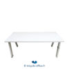 Tricycle Office Mobilier Bureau Occasion Table STEELCASE Blanche 180x80 Cm (1)