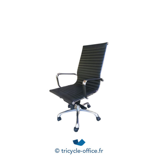 Tricycle Office Mobilier Bureau Occasion Fauteuil De Bureau Noir (2)