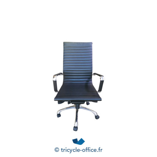 Tricycle Office Mobilier Bureau Occasion Fauteuil De Bureau Noir (4)