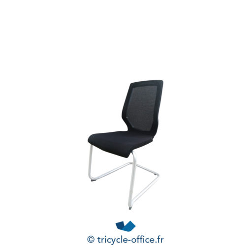 Tricycle Office Mobilier Bureau Occasion Chaise Visiteur KONÏG NEURATH Noire (2)