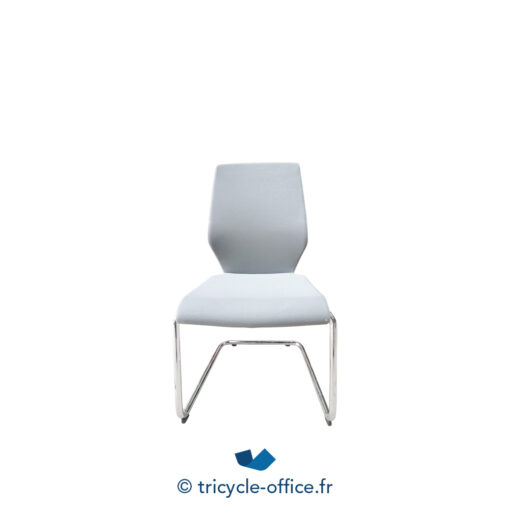 Tricycle Office Mobilier Bureau Occasion Chaise Visiteur KÖNIG NEURATH Gris Clair (1)