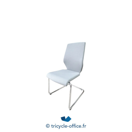 Tricycle Office Mobilier Bureau Occasion Chaise Visiteur KÖNIG NEURATH Gris Clair (3)