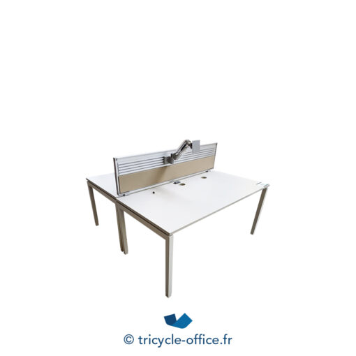 Tricycle Office Mobilier Bureau Occasion Bench De 2 STEELCASE (2)