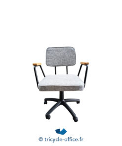 Tricycle Office Mobilier Bureau Occasion Chaise De Réunion Gris Accoudoirs Bois (1)