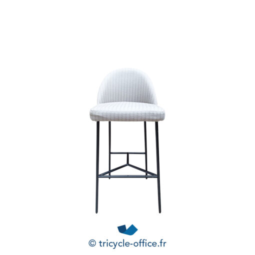 Tricycle Office Mobilier Bureau Occasion Tabouret De Bar NV GALLERY Bane Rayure Grise (1)