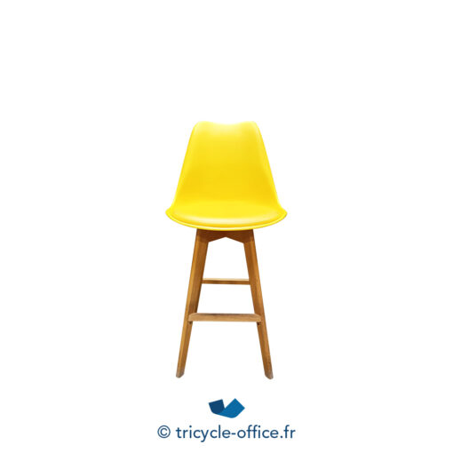 Tricycle Office Mobilier Bureau Occasion Chaise Haute Style Scandinave Jaune (1)